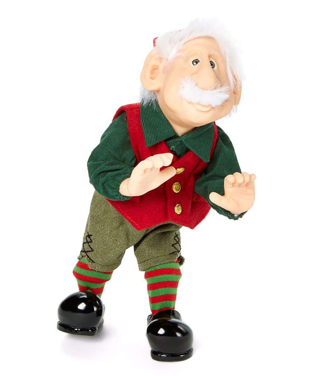 Whitehurst 10" Zims The Elves Themselves Dexter Collectible Christmas Elf Tabletop Figure